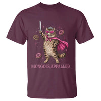 Cute Warrior Princess Cat With Sword T Shirt Fantasy Reader Gift