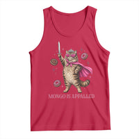 Cute Warrior Princess Cat With Sword Tank Top Fantasy Reader Gift