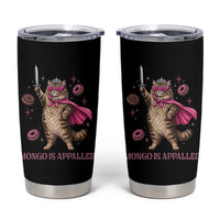 Cute Warrior Princess Cat With Sword Tumbler Cup Fantasy Reader Gift