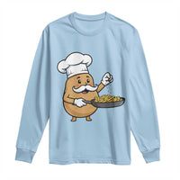 Funny Potato Cooking French Fries Long Sleeve Shirt Food Lover Gift - Wonder Print Shop