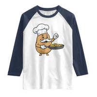 Funny Potato Cooking French Fries Raglan Shirt Food Lover Gift - Wonder Print Shop