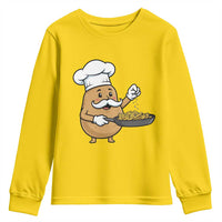Funny Potato Cooking French Fries Youth Sweatshirt Food Lover Gift - Wonder Print Shop