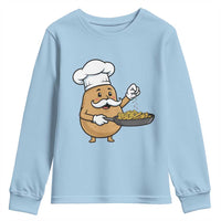 Funny Potato Cooking French Fries Youth Sweatshirt Food Lover Gift - Wonder Print Shop
