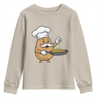 Funny Potato Cooking French Fries Youth Sweatshirt Food Lover Gift - Wonder Print Shop