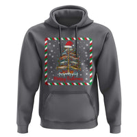 Merry Fishmas Hoodie Funny Xmas Fishing Lover Gift - Wonder Print Shop
