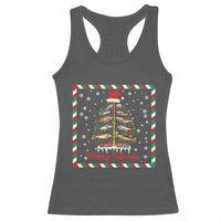Merry Fishmas Racerback Tank Top Funny Xmas Fishing Lover Gift - Wonder Print Shop