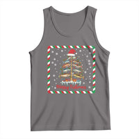 Merry Fishmas Tank Top Funny Xmas Fishing Lover Gift - Wonder Print Shop