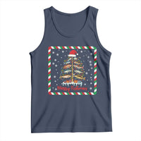 Merry Fishmas Tank Top Funny Xmas Fishing Lover Gift - Wonder Print Shop