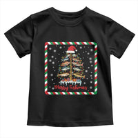 Merry Fishmas Toddler T Shirt Funny Xmas Fishing Lover Gift - Wonder Print Shop