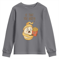Funny French Fries Lover Youth Sweatshirt Is That You Bro - Wonder Print Shop