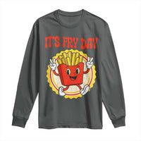 Funny French Fries Lover Long Sleeve Shirt It Is Fry Day - Wonder Print Shop