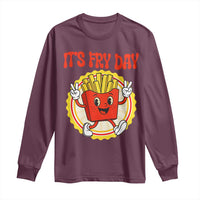 Funny French Fries Lover Long Sleeve Shirt It Is Fry Day - Wonder Print Shop