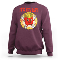 Funny French Fries Lover Sweatshirt It Is Fry Day - Wonder Print Shop