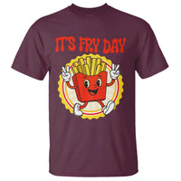 Funny French Fries Lover T Shirt It Is Fry Day - Wonder Print Shop