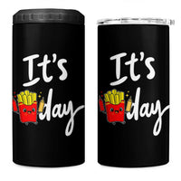 It Is Fry Day 4 in 1 Can Cooler Tumbler Funny French Fries Lover Gift