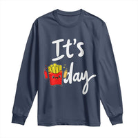 It Is Fry Day Long Sleeve Shirt Funny French Fries Lover Gift - Wonder Print Shop