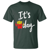 It Is Fry Day T Shirt Funny French Fries Lover Gift - Wonder Print Shop