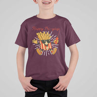 Funny French Fries Lover T Shirt For Kid Happy Friyay Gift - Wonder Print Shop