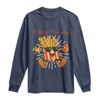 Funny French Fries Lover Long Sleeve Shirt Happy Friyay Gift - Wonder Print Shop