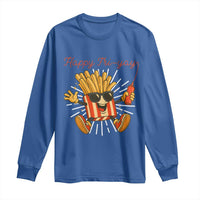 Funny French Fries Lover Long Sleeve Shirt Happy Friyay Gift - Wonder Print Shop