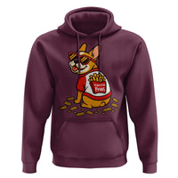 Frenchie Fries Hoodie Funny French Bulldog Lover Gift - Wonder Print Shop