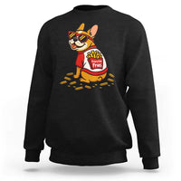 Frenchie Fries Sweatshirt Funny French Bulldog Lover Gift - Wonder Print Shop