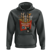 Funny French Fries Bulldog Hoodie Dog Lover Gift - Wonder Print Shop