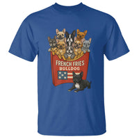 Funny French Fries Bulldog T Shirt Dog Lover Gift - Wonder Print Shop