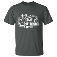 Football And Cheer Mom Quote T Shirt Sport Cheerleading Season Gift - Wonder Print Shop