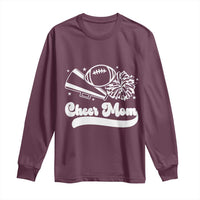 Cheer Mom Football Game Day Long Sleeve Shirt Cheerleader Team Spirit Gift - Wonder Print Shop