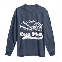 Cheer Mom Football Game Day Long Sleeve Shirt Cheerleader Team Spirit Gift - Wonder Print Shop