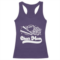 Cheer Mom Football Game Day Racerback Tank Top Cheerleader Team Spirit Gift - Wonder Print Shop