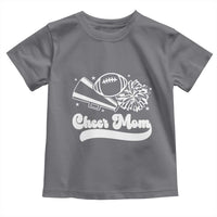 Cheer Mom Football Game Day Toddler T Shirt Cheerleader Team Spirit Gift - Wonder Print Shop