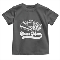 Cheer Mom Football Game Day Toddler T Shirt Cheerleader Team Spirit Gift - Wonder Print Shop