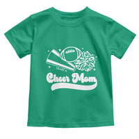 Cheer Mom Football Game Day Toddler T Shirt Cheerleader Team Spirit Gift - Wonder Print Shop