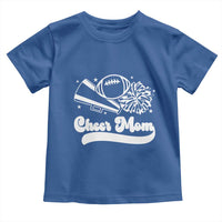 Cheer Mom Football Game Day Toddler T Shirt Cheerleader Team Spirit Gift - Wonder Print Shop