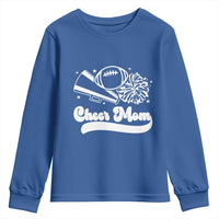 Cheer Mom Football Game Day Youth Sweatshirt Cheerleader Team Spirit Gift - Wonder Print Shop