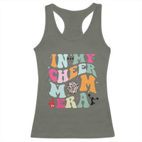 In My Cheer Mom Era Racerback Tank Top Cheerleading Gift - Wonder Print Shop
