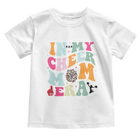 In My Cheer Mom Era Toddler T Shirt Cheerleading Gift - Wonder Print Shop
