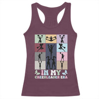 In My Cheer Mom Era Racerback Tank Top Cheerleader Squad Fan Gift - Wonder Print Shop