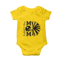 Proud Football And Cheer Mom Quote Baby Onesie Gift For Sports Season - Wonder Print Shop
