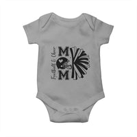 Proud Football And Cheer Mom Quote Baby Onesie Gift For Sports Season - Wonder Print Shop