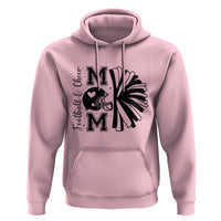 Proud Football And Cheer Mom Quote Hoodie Gift For Sports Season - Wonder Print Shop