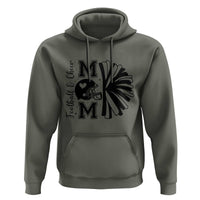 Proud Football And Cheer Mom Quote Hoodie Gift For Sports Season - Wonder Print Shop