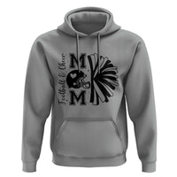 Proud Football And Cheer Mom Quote Hoodie Gift For Sports Season - Wonder Print Shop