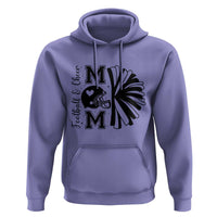 Proud Football And Cheer Mom Quote Hoodie Gift For Sports Season - Wonder Print Shop