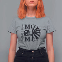 Proud Football And Cheer Mom Quote T Shirt For Women Gift For Sports Season - Wonder Print Shop