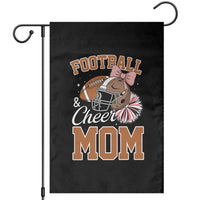 Funny Football And Cheer Mom Quote Garden Flag Sports Season Gift - Wonder Print Shop