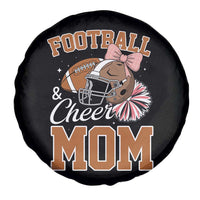 Funny Football And Cheer Mom Quote Spare Tire Cover Sports Season Gift - Wonder Print Shop