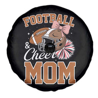 Funny Football And Cheer Mom Quote Spare Tire Cover Sports Season Gift - Wonder Print Shop